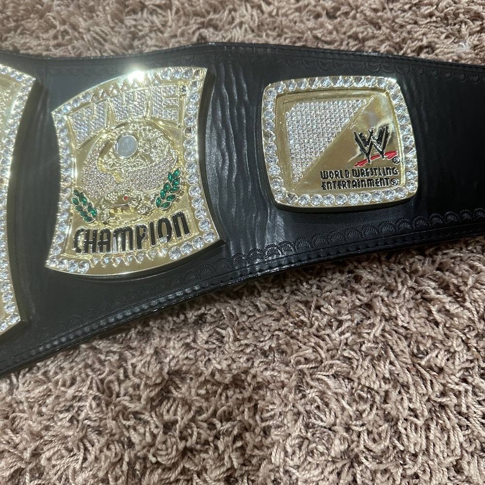 John Cena WWE Officially Licensed Replica Spinner Championship Belt - Picture 6 of 9